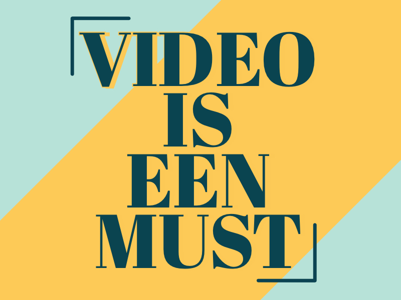 Waarom een video onderdeel moet zijn van je videomarketing?