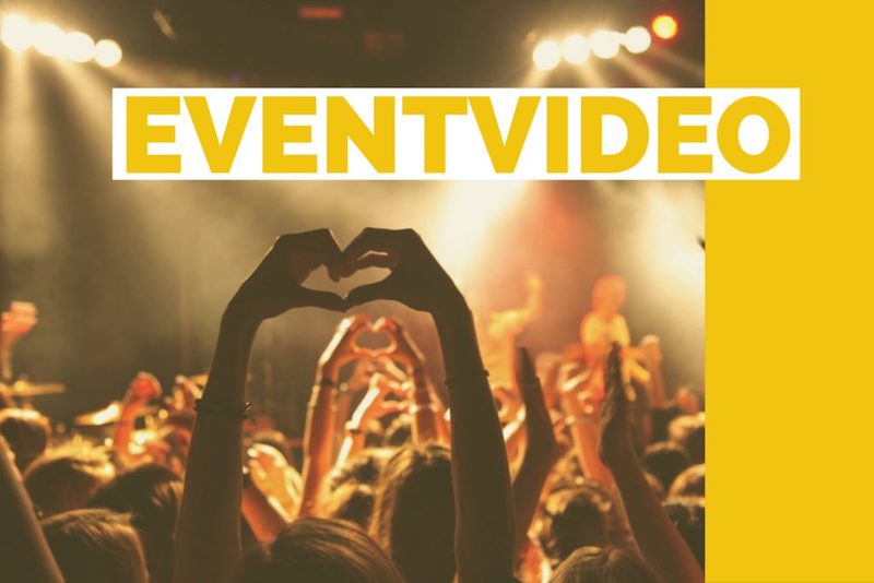 Haal het beste uit je evenement met eventvideo’s